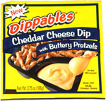 Dippables Cheddar Cheese Dip with Buttery Pretzels