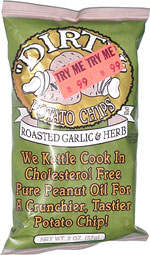 Dirty Potato Chips Roasted Garlic & Herb