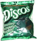Discos Groovy Cheese & Onion Crunchy Potato Snacks