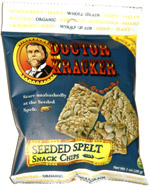 Doctor Kracker Seeded Spelt Snack Chips