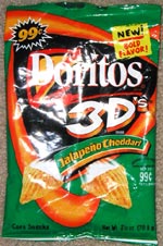 Doritos 3D's Jalapeño & Cheddar