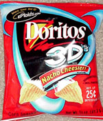 Doritos 3D's Nacho Cheesier