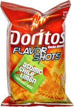 Doritos Flavor Shots Atomic Chile Limón