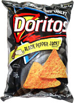 Doritos Black Pepper Jack Tortilla Chips