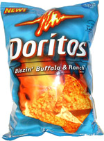 Doritos Blazin' Buffalo & Ranch Tortilla Chips