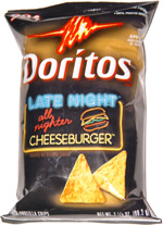 Doritos Late Night All Nighter Cheeseburger