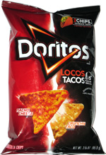 Doritos Locos Tacos Nacho Cheese Crunchy Taco