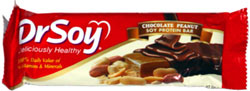 Dr. Soy Deliciously Healthy Chocolate Peanut Soy Protein Bar