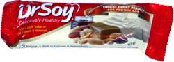 Dr. Soy Deliciously Healthy Yogurt Honey Peanut Soy Protein Bar