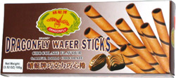 Dragonfly Wafer Sticks Chocolate Flavour
