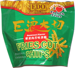EDO Pack Seaweed Flavor Fries Cut Chips