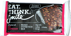 Eat. Think. Smile Red Raspberry Baked Nutrition Bar