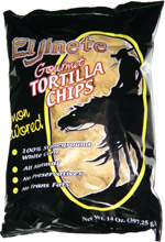 El Jinete Gourmet Tortilla Chips Lightly Salted