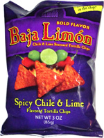 El Sabroso Baja Limón Chile & Lime Seasoned Tortilla Chips