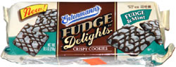 Entenmann's Fudge Delights Crispy Cookies Fudge & Mint
