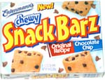 Entenmann's Chewy Snack Barz Original Recipe Chocolate Chip