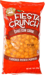 Fiesta Crunch Chili Con Carne Flavored Potato Poppers