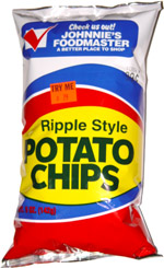 Johnnie's Foodmaster Ripple Style Potato Chips