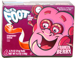 Franken Berry Fruit By the Foot Strawberry Scream