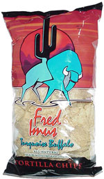 Fred Imus Turquoise Buffalo Tortilla Chips