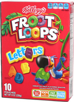 Froot Loops Letters