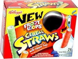 Froot Loops Cereal Straws