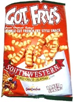 G.O.T. Fries Southwestern Chili-Cheese-Jalapeno flavor