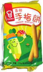 Garden Finger Biscuits
