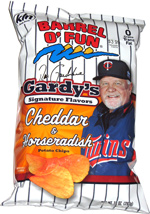 Barrel o' Fun Gardy's Signature Flavors Cheddar & Horseradish Potato Chips