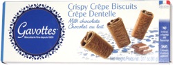 Gavottes Crispy Crêpe Biscuits Milk Chocolate
