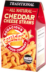 Geraldine's Traditional Cheddar Cheese Straws