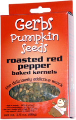 Gerbs Pumpkin Seeds Roasted Red Pepper Baked Kernels