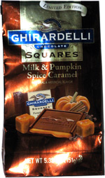 Ghirardelli Chocolate Squares Milk & Pumpkin Spice Caramel