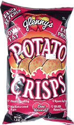 Glenny's Tangy Ketchup Potato Crisps