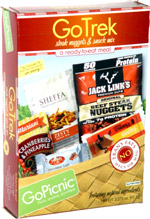GoPicnic GoTrek Steak Nuggets & Snack Mix