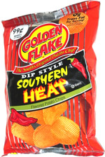 Golden Flake Dip Style Southern Heat Potato Chips