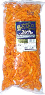 Golden Gourmet Snacks Crunchy Cheese Curls