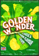 Golden Wonder Cheese & Onion Flavour Crisps
