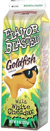 Flavor Blasted Goldfish Wild White Cheddar