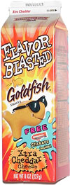 Flavor Blasted Goldfish Xtra Cheddar Cheese