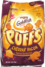 Goldfish Puffs Cheddar Bacon
