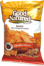 Good Natured Selects Baked Multigrain Crisps Cheddar Cheese