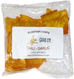 Grab Em Plantain Chips Chili-Garlic