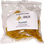 Grab Em Plantain Chips Jalapeno