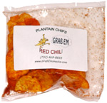 Grab Em Plantain Chips Red Chili