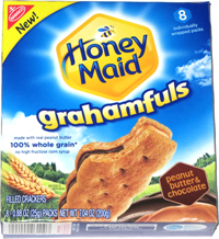 Honey Maid Grahamfuls Peanut Butter & Chocolate