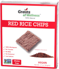 Grains of Wellness Red Rice Chips