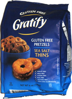 Gratify Gluten Free Pretzels Sea Salt Thins