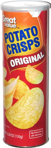 Great Value Potato Crisps Original