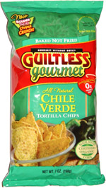 Guiltless Gourmet Chili Verde Tortilla Chips